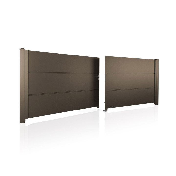 Brama dwuskrzydłowa HOME INCLUSIVE AW.10.200 (panel 500mm).