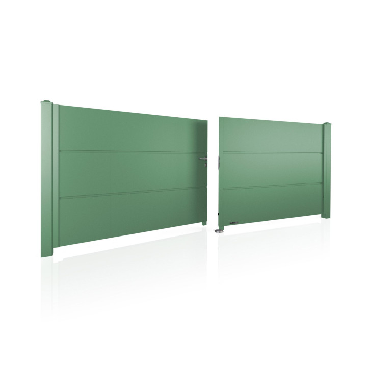 Brama dwuskrzydłowa HOME INCLUSIVE AW.10.200 (panel 500mm).