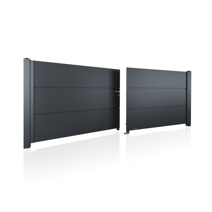 Brama dwuskrzydłowa HOME INCLUSIVE AW.10.200 (panel 500mm).