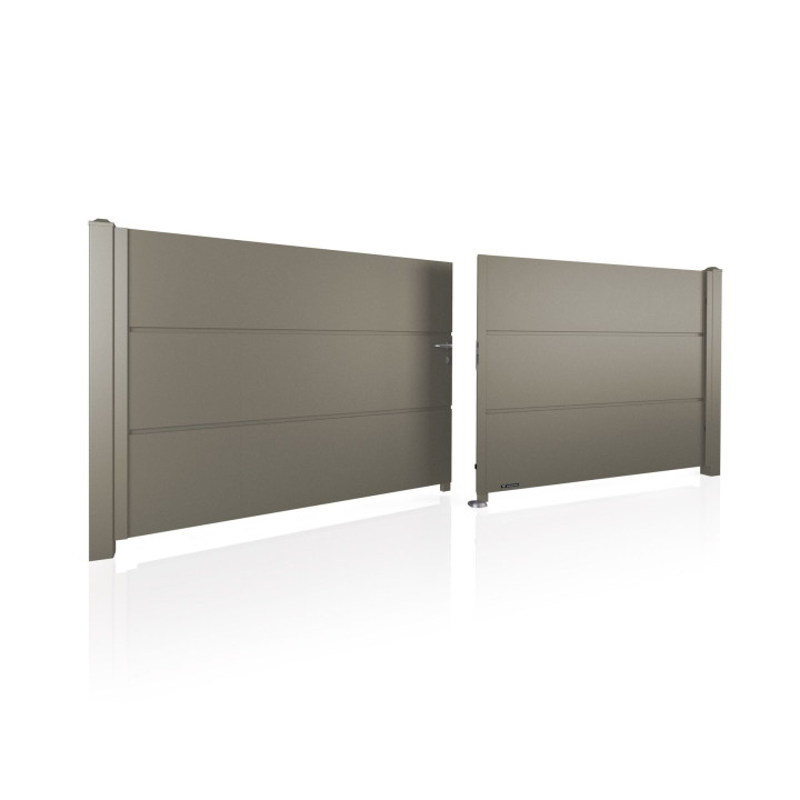 Brama dwuskrzydłowa HOME INCLUSIVE AW.10.200 (panel 500mm).