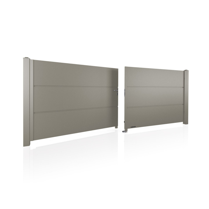 Brama dwuskrzydłowa HOME INCLUSIVE AW.10.200 (panel 500mm).