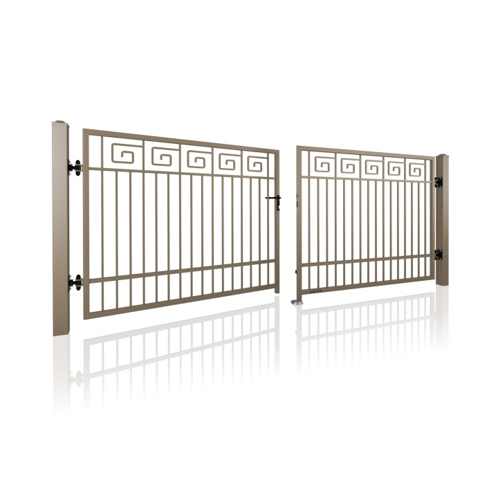 Brama dwuskrzydłowa LUX AW.10.52/P.